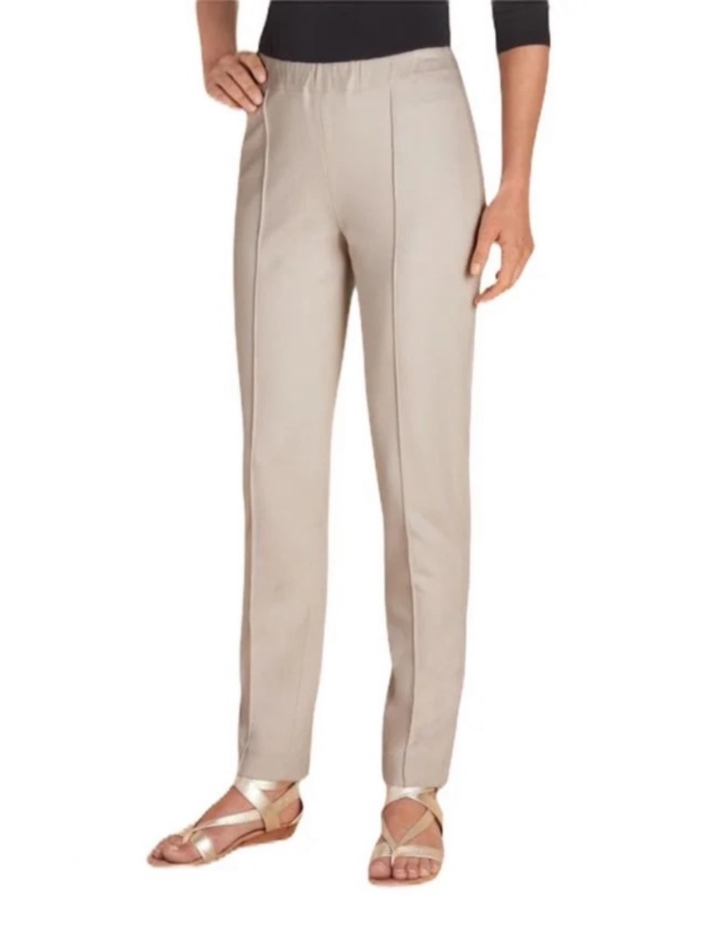 Soft Surroundings Pull On Skinny Trousers
